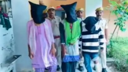 गिरफ्तारी से बचने के लिए लड़की बनकर घूम रहे थे बदमाश