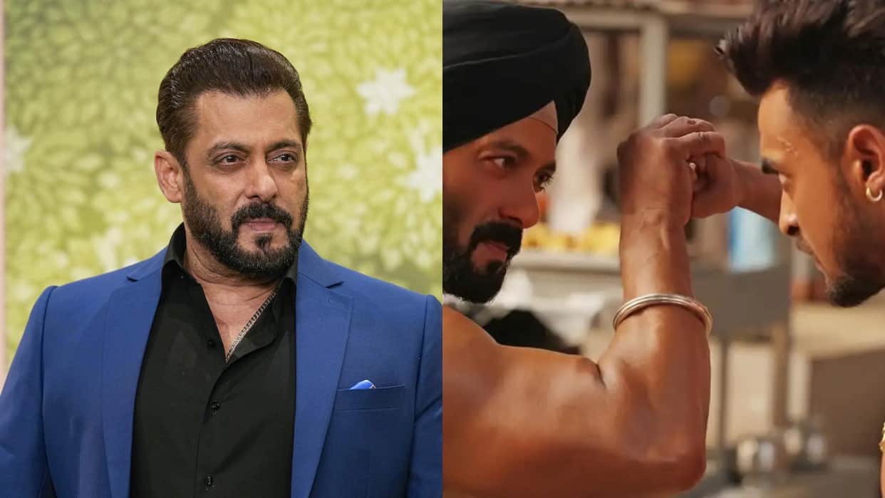salman khan wishes brother in law aayush sharma on his birthday shares antim movie picture