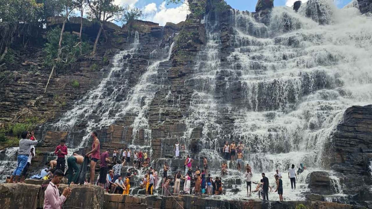 Even after accidents at Tirathgarh Falls and tourists are not learning from their lessons