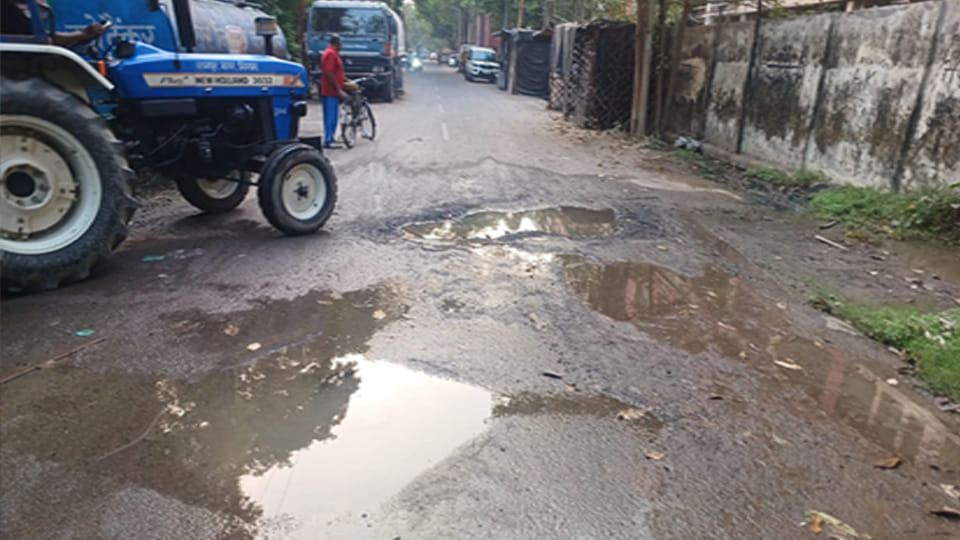 Kanpur: Main pipeline breaks behind KDA office, water wasted