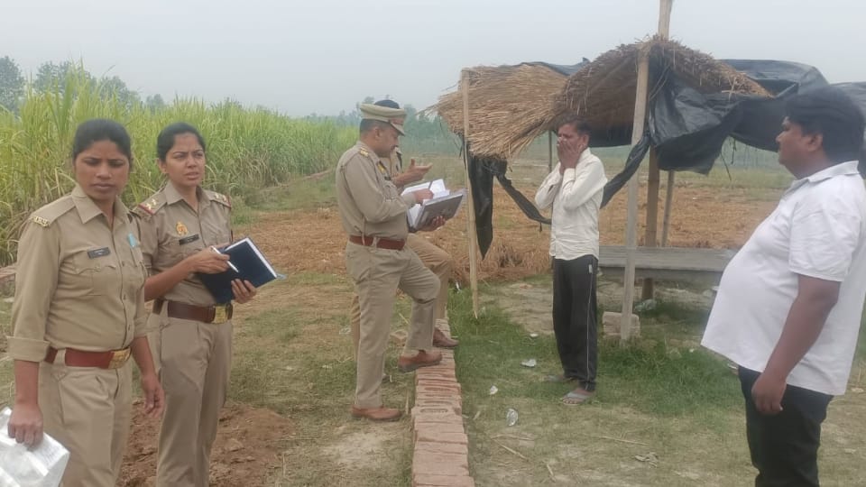 Woman murdered in Hasanpur by slitting her throat, body found in plot