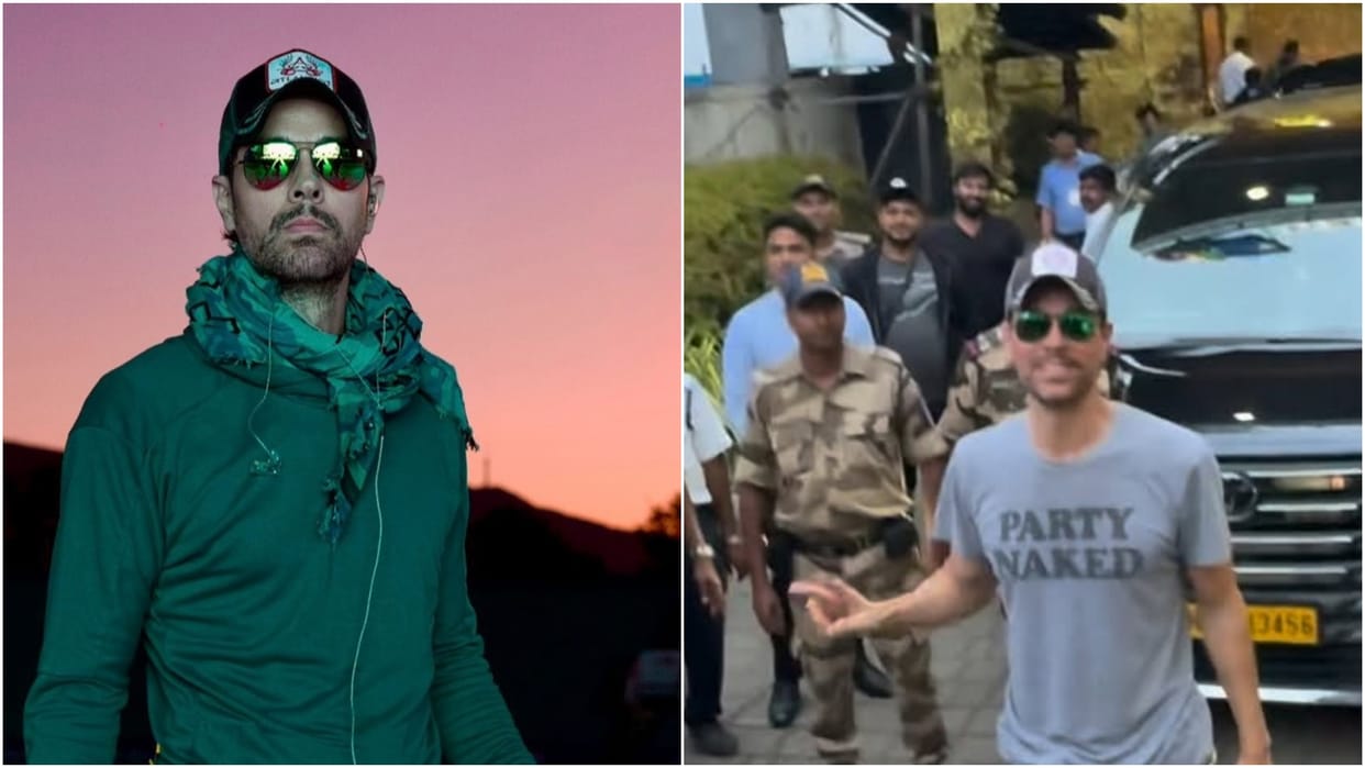 Enrique Iglesias Reached Mumbai In Party Naked TShirt Ahead Of His Mega Concert After 13 Years In India