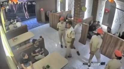 घटना का सीसीटीवी फुटेज