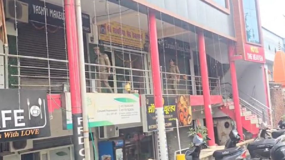 Three people have been booked for girl falling from first floor of hotel