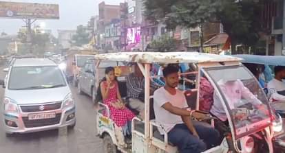 नवीन गंगा पुल से राजधानी मार्ग तक ट्रैफिक ठप