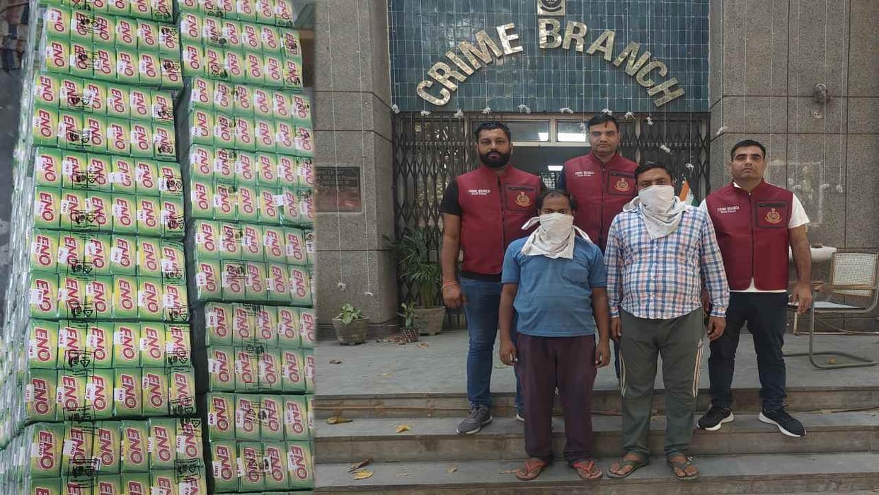 91,000 packets of fake Eno recovered, two arrested
