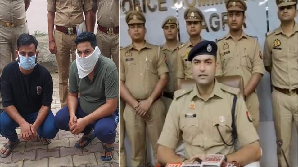 पुलिस गिरफ्त में आऱोपी