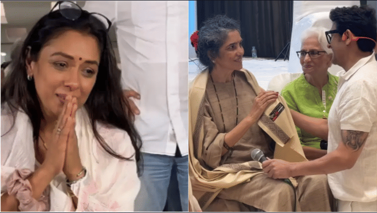 satish shah prayer meet rupali ganguly emotional appeal regarding madhu shah
