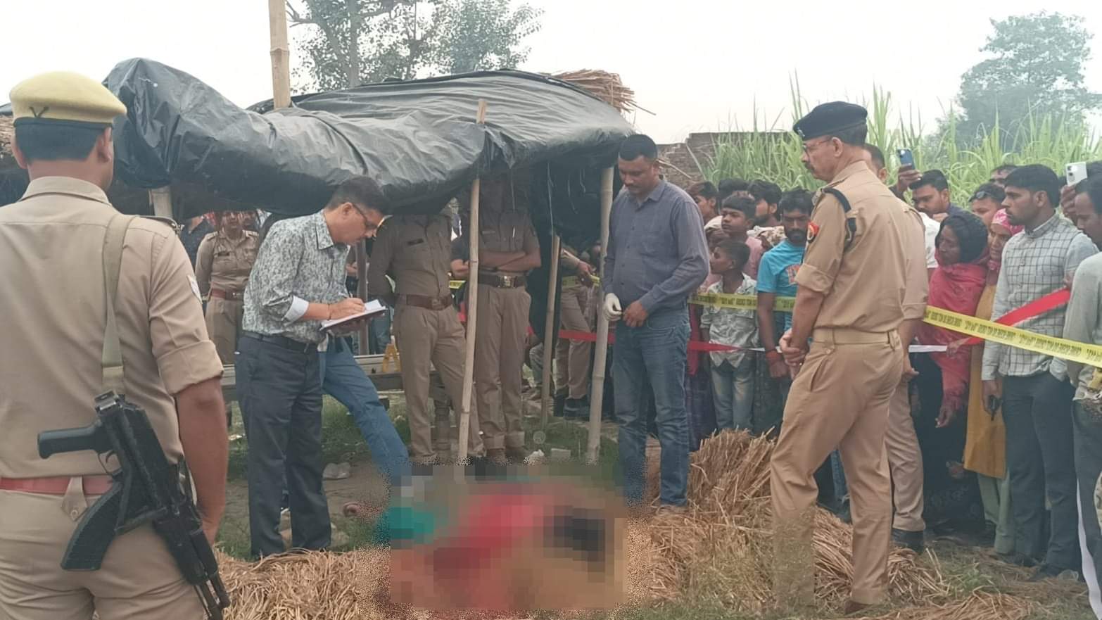 Woman murdered by slitting throat in Amroha, body found in plot Wine bottles and platters