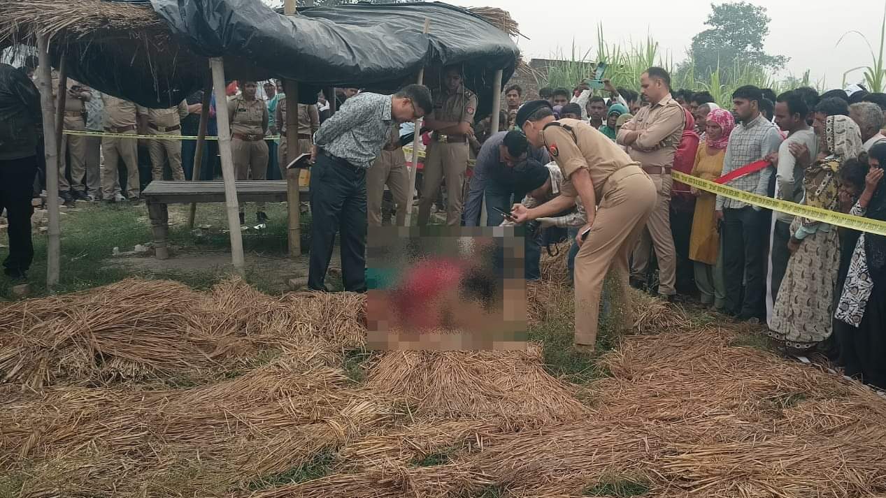 Woman murdered by slitting throat in Amroha, body found in plot Wine bottles and platters