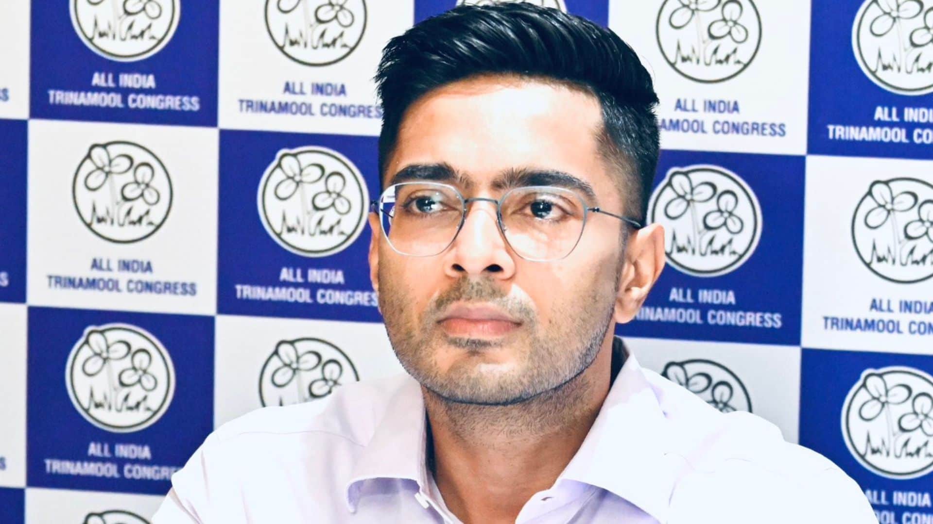 टीएमसी नेता अभिषेक बनर्जी