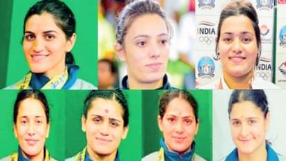 हिमाचल की महिला कबड्डी खिलाड़ी।