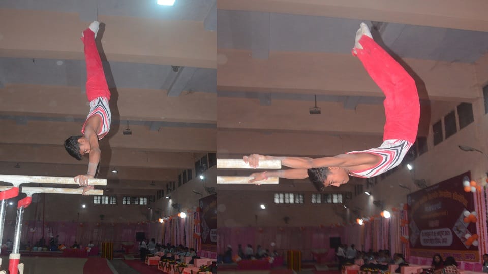Agra became winner in the gymnastics competition