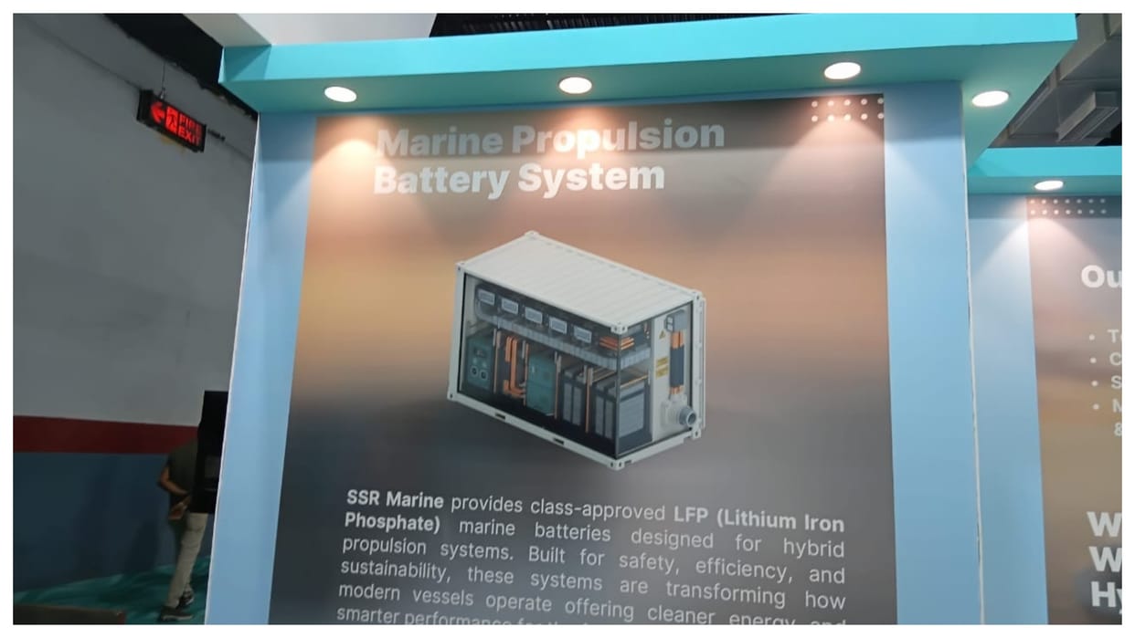 Battery based cargo ship developed in india mumbai big step in maritime sector