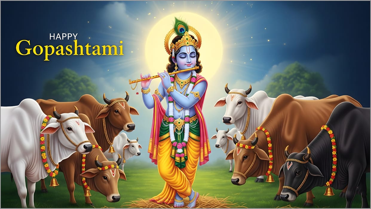 Gopashtami 2025 Kab Hai Mahatva And pooja vidhi