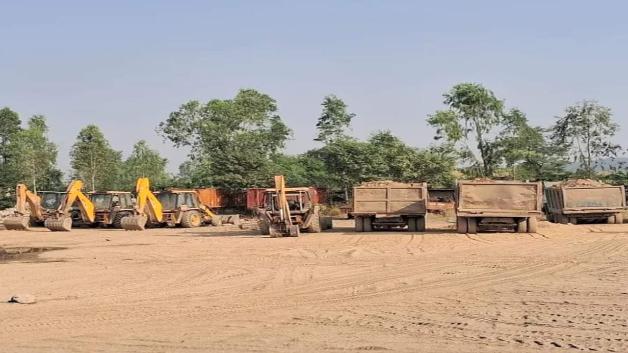 अवैध खनन के खिलाफ डमटाल पुलिस की बड़ी कार्रवाई,