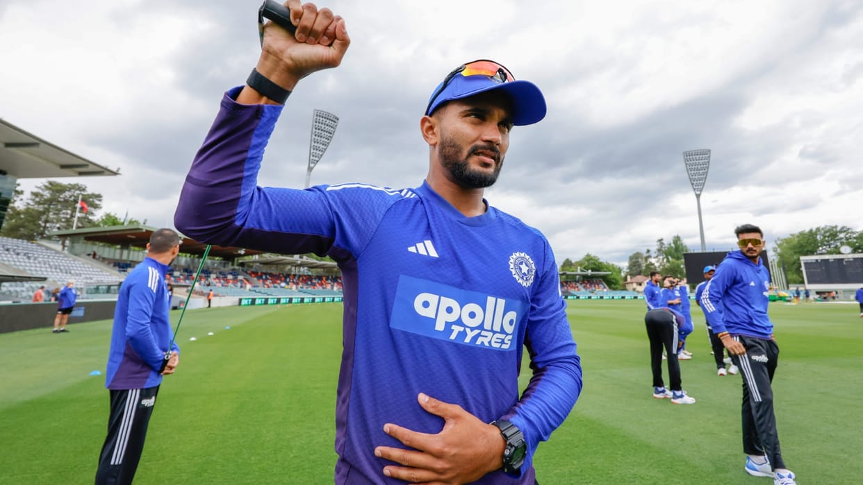 India Vs Australia first T20 playing 11 Nitish Kumar Reddy has been ruled out for the first three T20Is