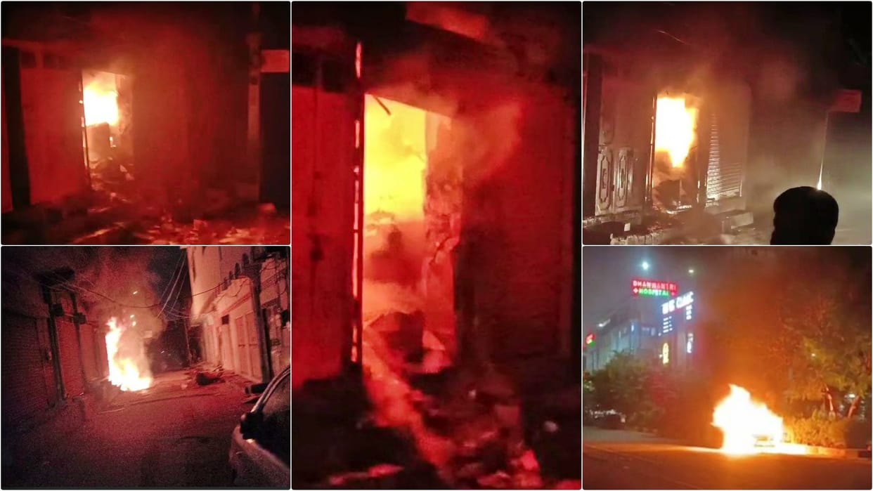 Jaipur News: Massive fire at kerosene oil warehouse, explosions cause panic; Many homes were evacuated
