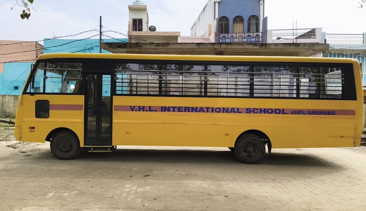 Farrukhabad Girl dies after being hit by school bus was on way home with her brother police detained driver