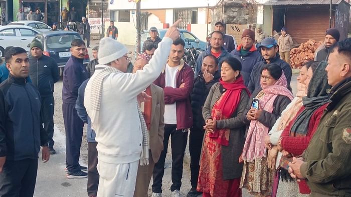 CM Pushkar Singh Dhami reached Munsiyari Pithoragarh