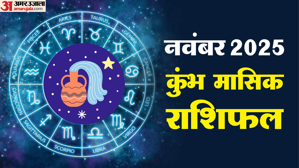 Kumbh rashi masik rashifal november 2025 monthly horoscope november 2025 Aquarius