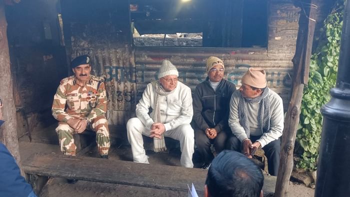 CM Pushkar Singh Dhami reached Munsiyari Pithoragarh