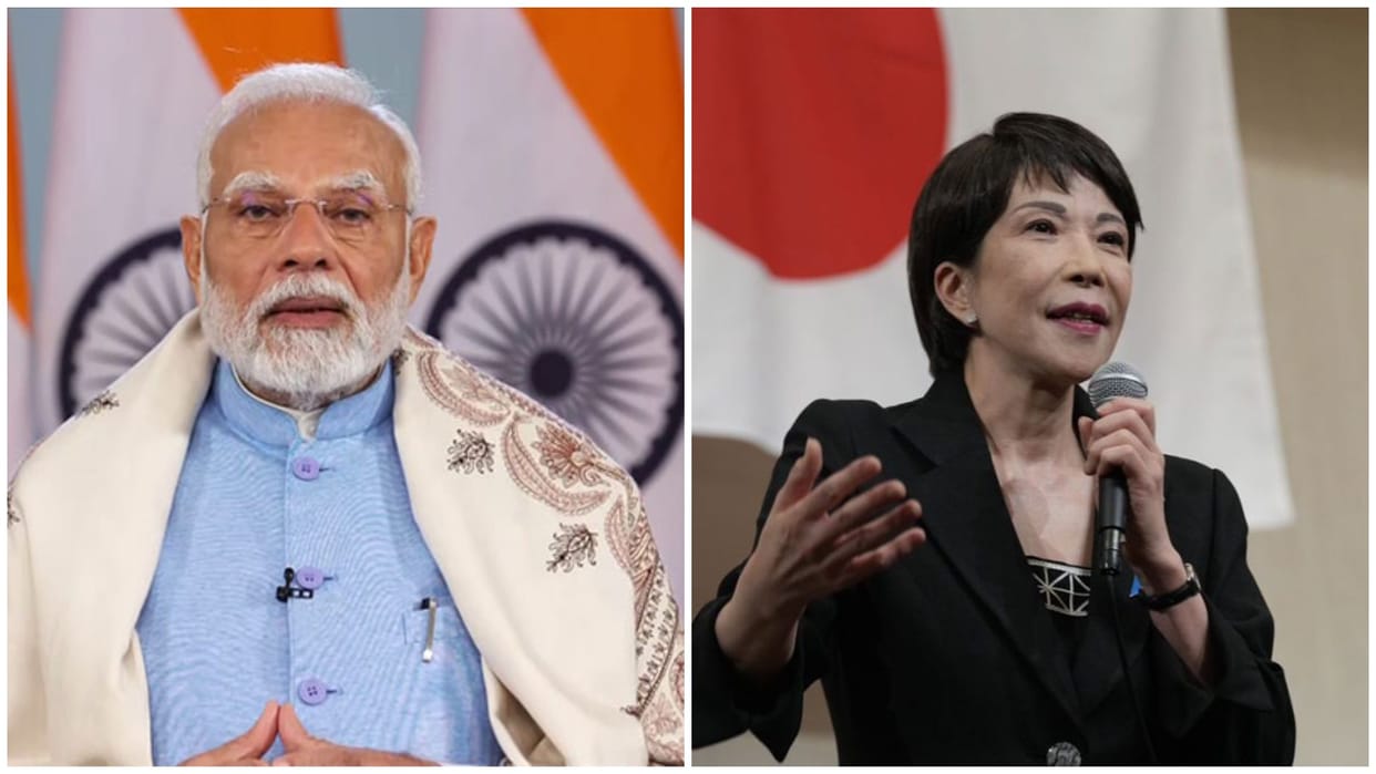 PM Narendra Modi speaks to his new Japanese counterpart Sanae Takaichi news and updates