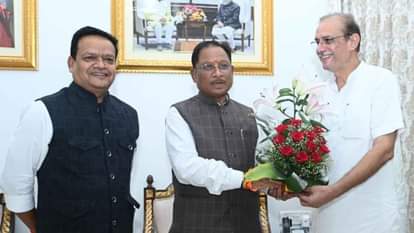 सीएम साय से मुलाकात