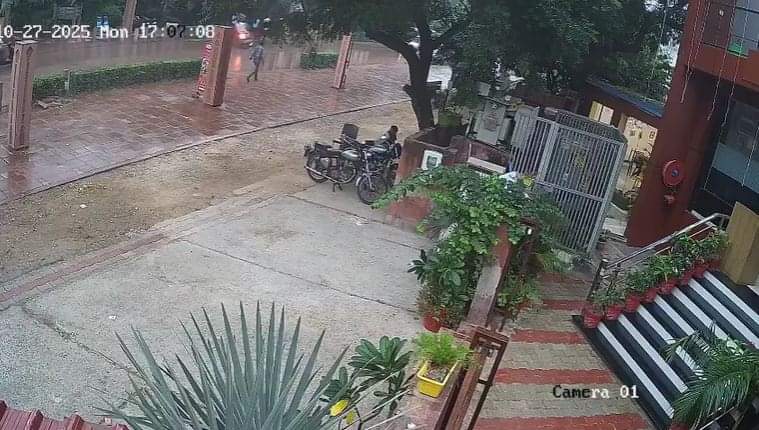 सीसीटीवी फुटेज