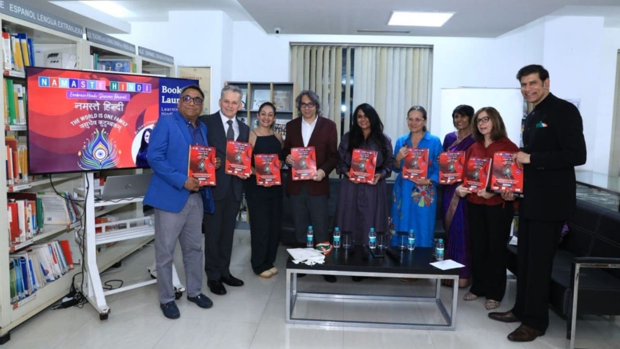 Namaste Hindi Part-1 learning manual launch, Foreigners will be able to speak fluent Hindi