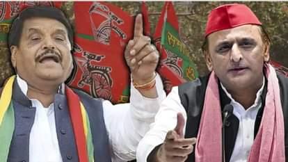 शिवपाल यादव और अखिलेश यादव