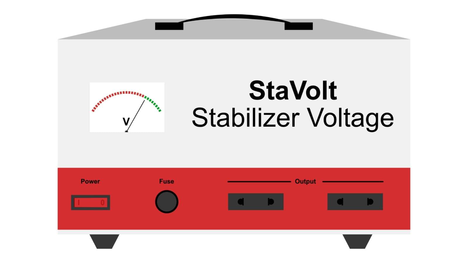 स्टेबलाइजर के ऊपर क्या चीजें नहीं रखनी चाहिए?