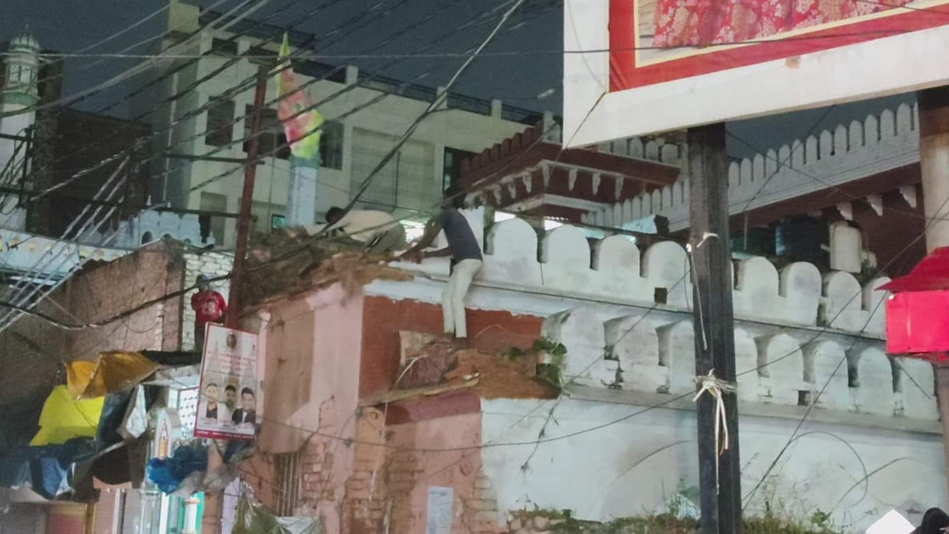 Dal Mandi widening scheme action started in varanasi see latest photos