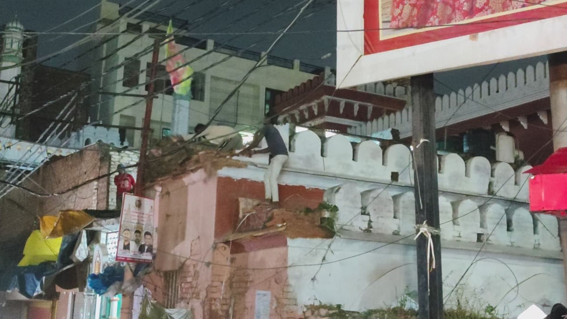 Dal Mandi widening scheme action started in varanasi see latest photos