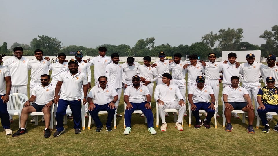 CK Nayudu Trophy: Karnataka beats UP by 75 runs, batsman Sameer Rizvi also fails, this Karnataka player shines