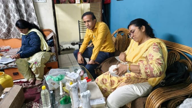 Major fraud was being committed in the name of Sanchi, Amul, Nova, 600 liters of fake ghee seized