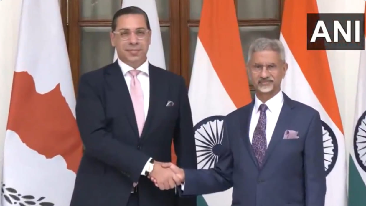 Cyprus Foreign Minister Constantinos Kombos meets S Jaishankar discusses several important issues in Delhi