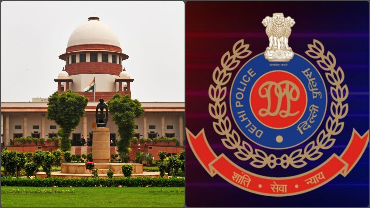 Police filed affidavit against bail of five including Umar Khalid in sc in Delhi riots case