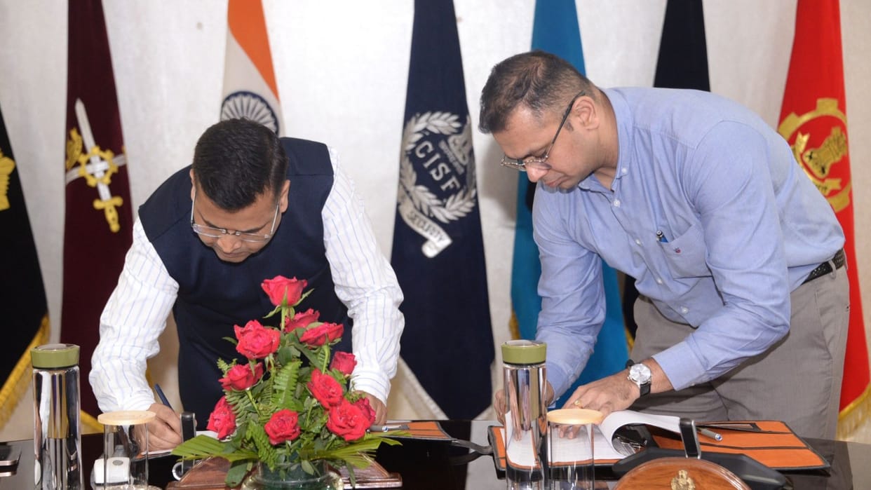 CISF signs pact with NIA for takeover of 167 newly constructed residential quarters
