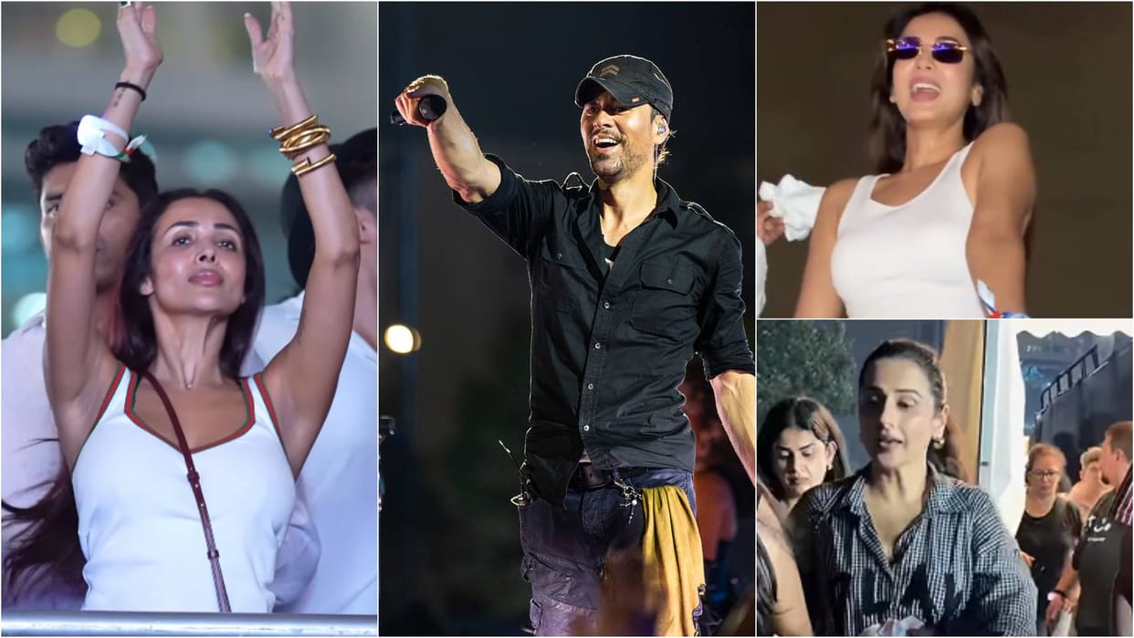 Grammy Award winner Enrique Iglesias lights up Mumbai with his maiden concert in city thanks fans for love