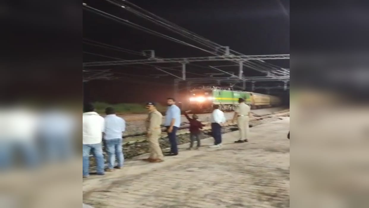 Passenger train runs for the first time on freight corridor, history made