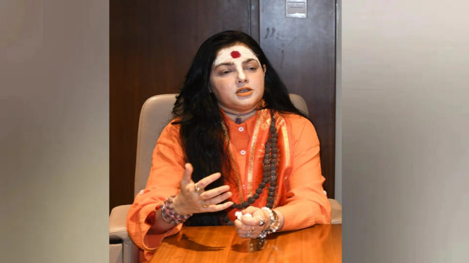 Mamata Nandgiri clarifies her statement on Dawood Ibrahim, sparks uproar in Gorakhpur.Said 'I never met'.