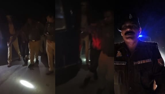 Unnao A notorious thief was caught in a police encounter his accomplice escaped while police searched for him