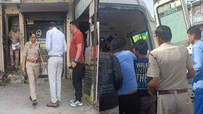 young man jumped from a roof on Karnal Road in Kaithal, with screwdriver marks on his body; died in hospital.