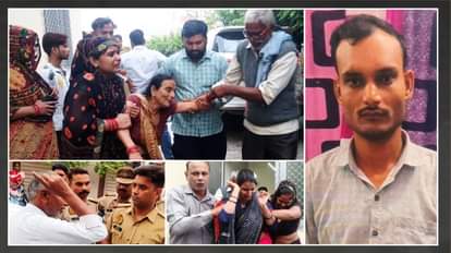 पुलिस को देख नदी में कूदा युवक