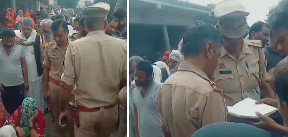 Speeding School Bus Runs Over 4-Year-Old Boy Playing Outside His Home in Agra — Driver Flees After Tragic Acci