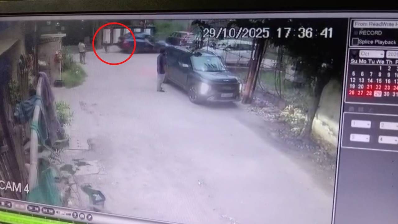 सीसीटीवी में कैद हुआ हादसा