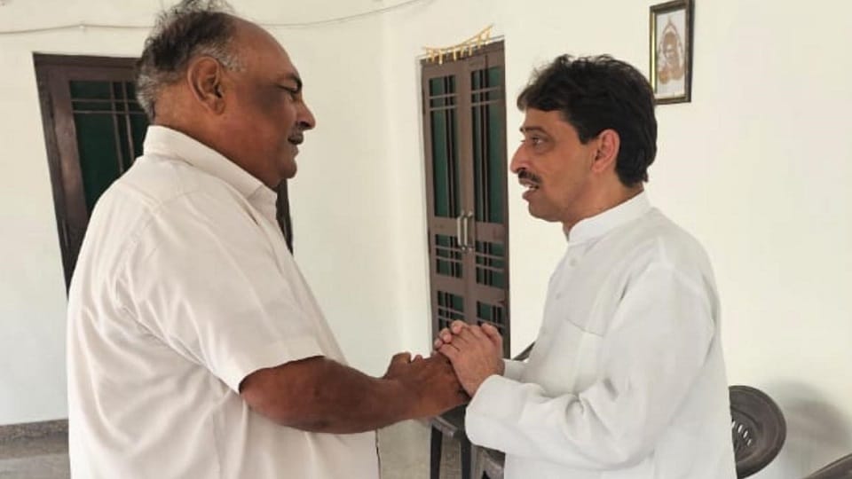 Saharanpur: Imran Masood met Kiranjit Sandhu, nephew of Shaheed Bhagat Singh