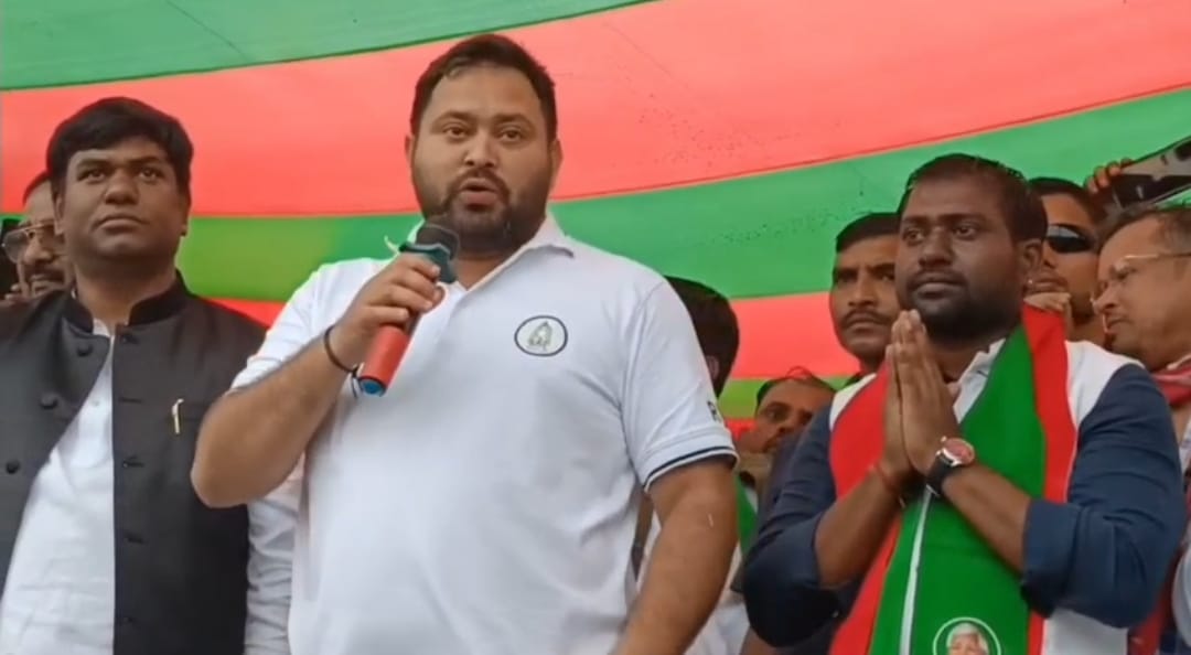 Bihar Election: Tejashwi Yadav strongly criticized the Home Minister in Darbhanga