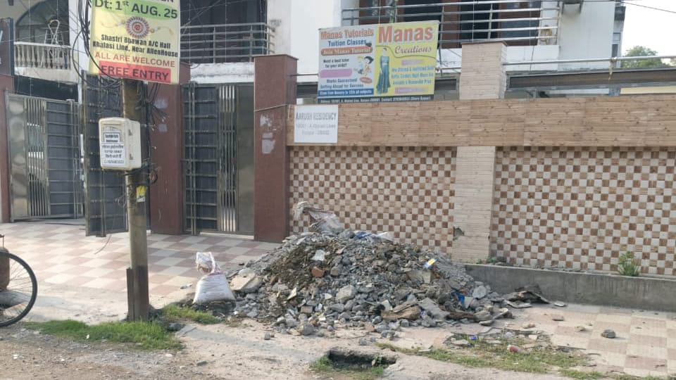 Kanpur: Debris and construction material scattered across over 500 locations
